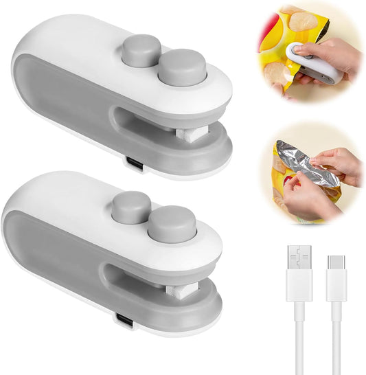 2 in 1 Portable Plastic Bag Sealer and Cutter